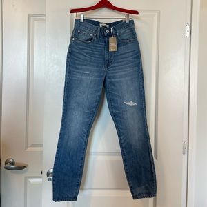NWT Madewell Perfect Vintage Rigid Skinny Jeans